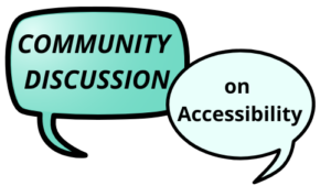 Community Discussion on Accessibility @ Sinclairville Free Library